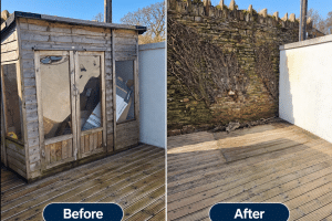 Kingsbridge MrFixIt Before and After Photograph