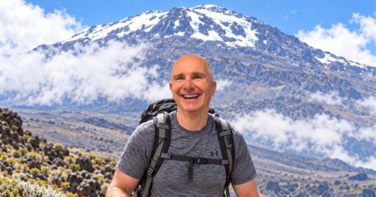Andrew De Groot Kilimanjaro charity challenge